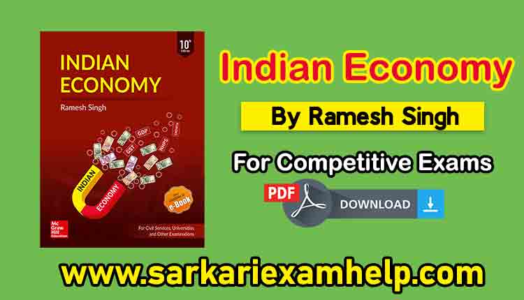 Indian Economy By Ramesh Singh PDF Free Download in Hindi and English