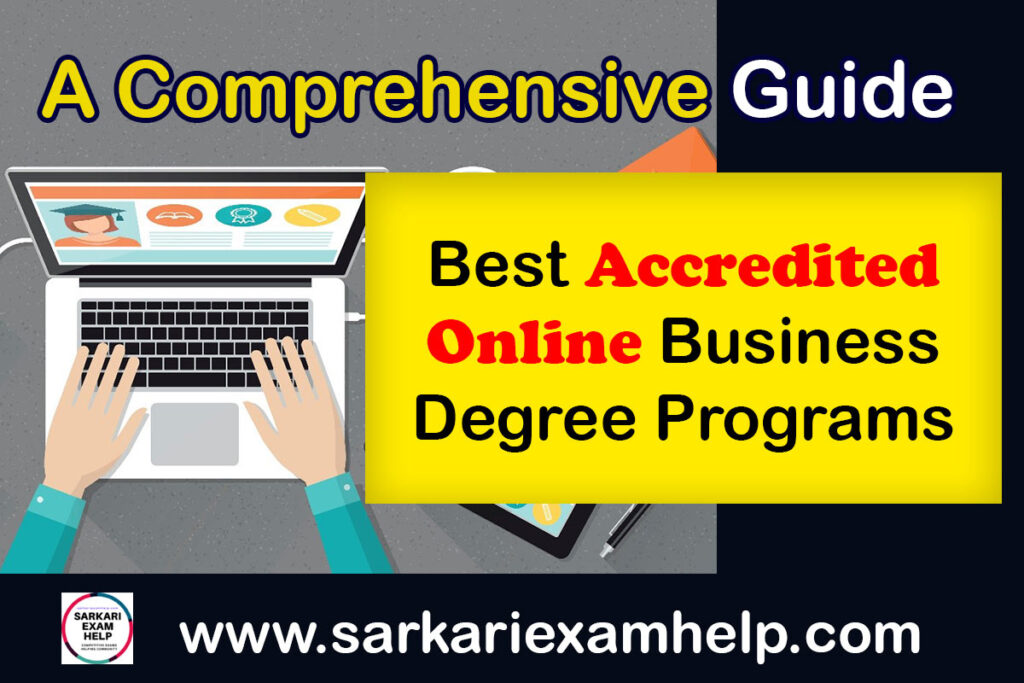 Best Accredited Online Business Degree Programs