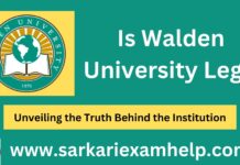 Is Walden University Legit