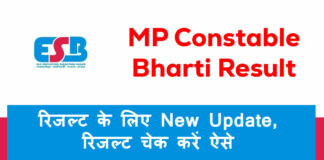 MP Constable Bharti Result 2024