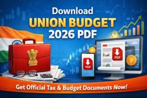 How to Download Union Budget 2026 PDF in India from official government website